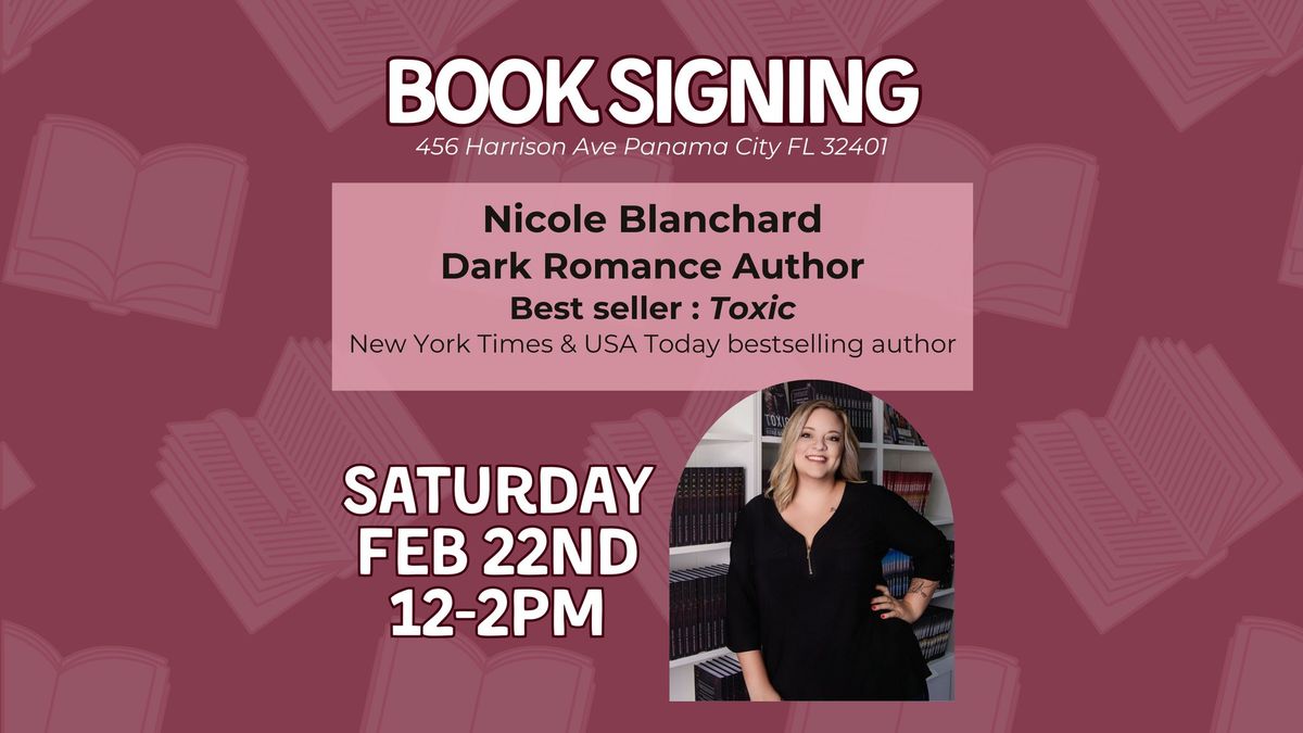 Nicole Blanchard Book Signing!