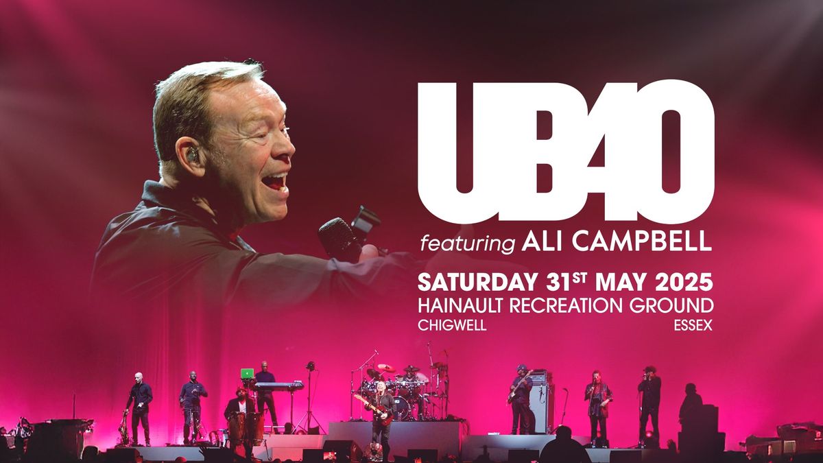 UB40 featuring Ali Campbell at Hainault Recreation Ground