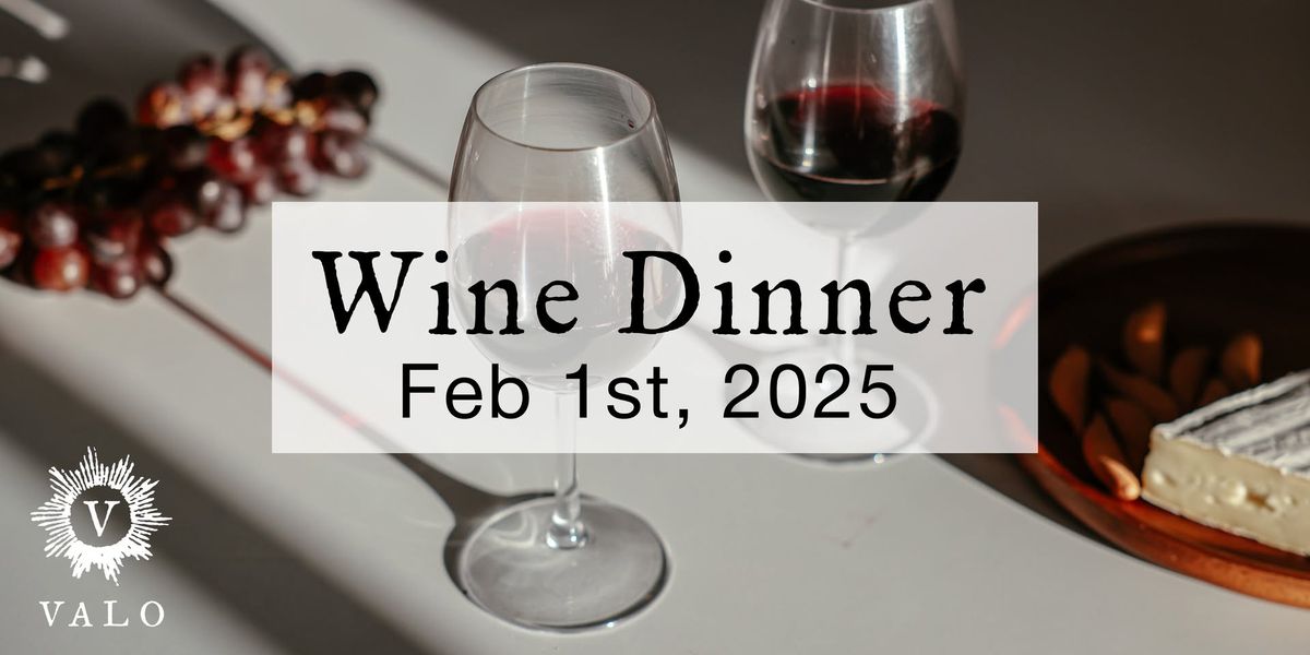 \u203c\ufe0fSOLD OUT\u203c\ufe0f Wine Dinner