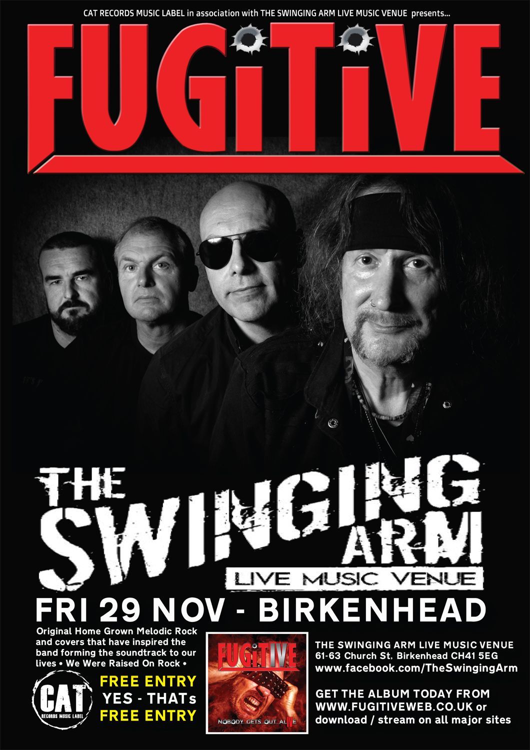 Fugitive Live at The Swinging Arm, Birkenhead