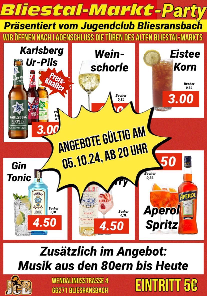 Bliestal-Markt-Party