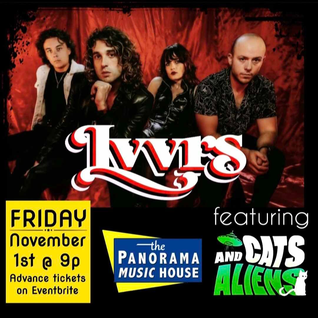 LVVRS at Panorama Music House (Fri, 11\/1\/24) feat. Cats & Aliens