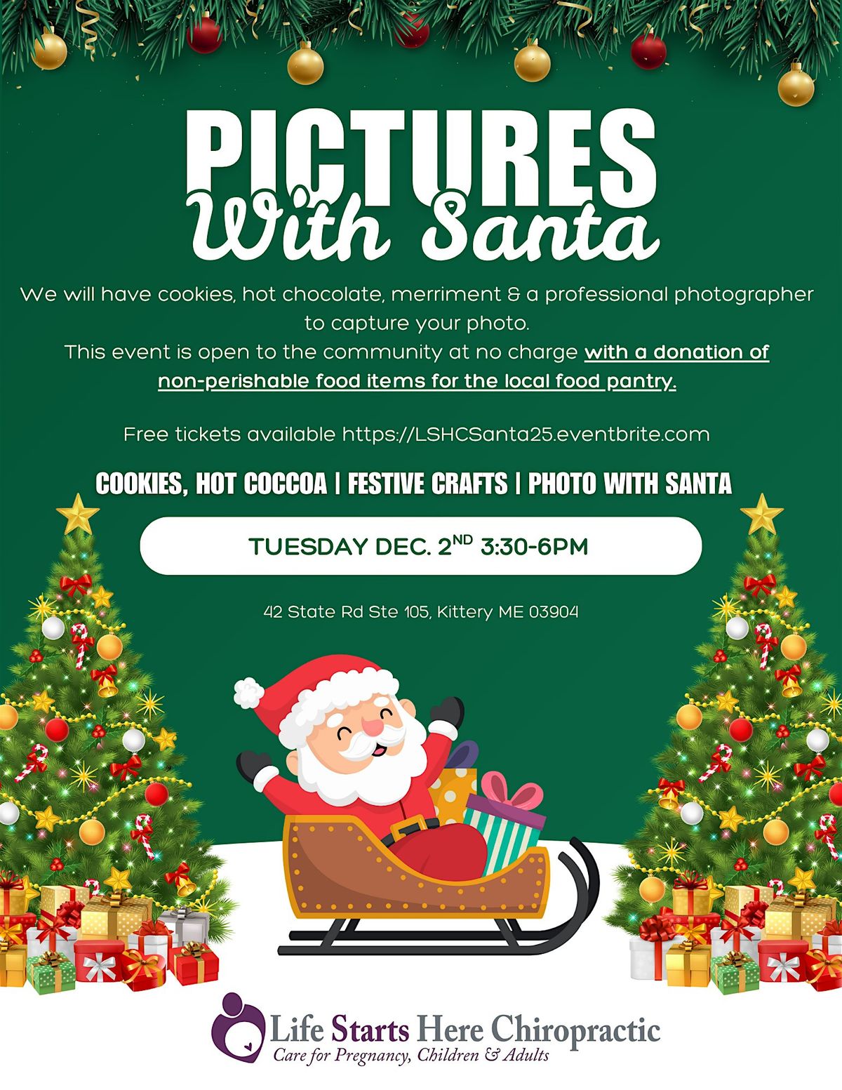 Pictures with Santa