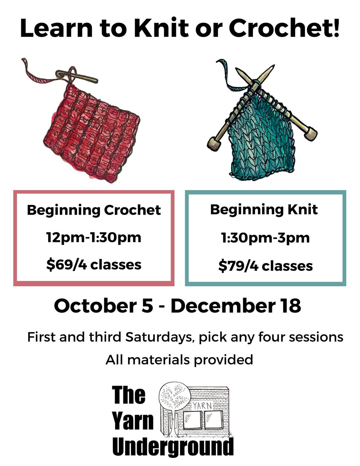 Learn to Crochet!