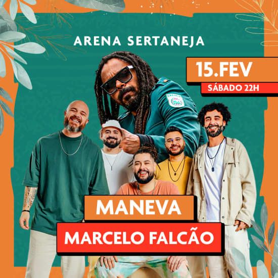 Show do Maneva e Marcelo Falc\u00e3o no Arena