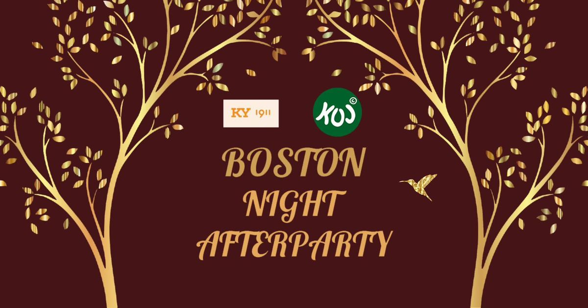 Boston Night Afterparty