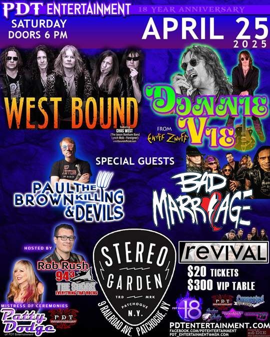 West Bound featuring Chas West, Donnie Vie, Killing Devils & Bad Marriage 