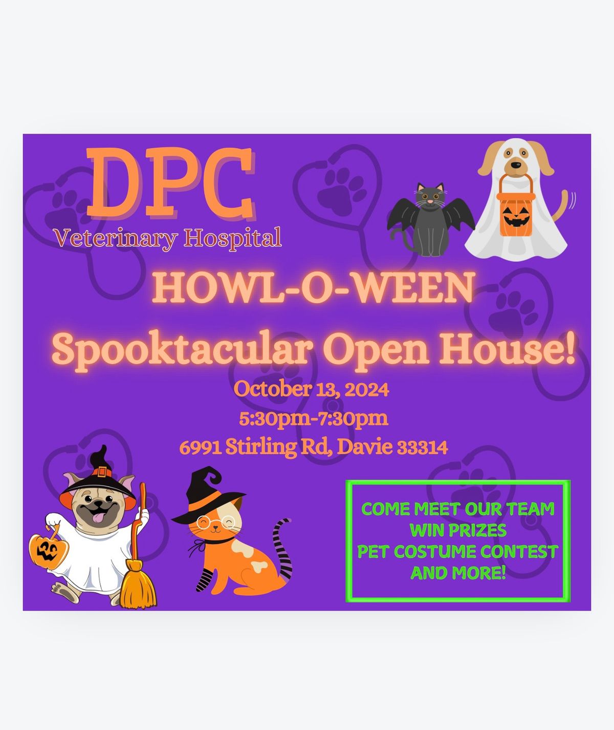 HOWL-O-WEEN Spooktacular Open House 