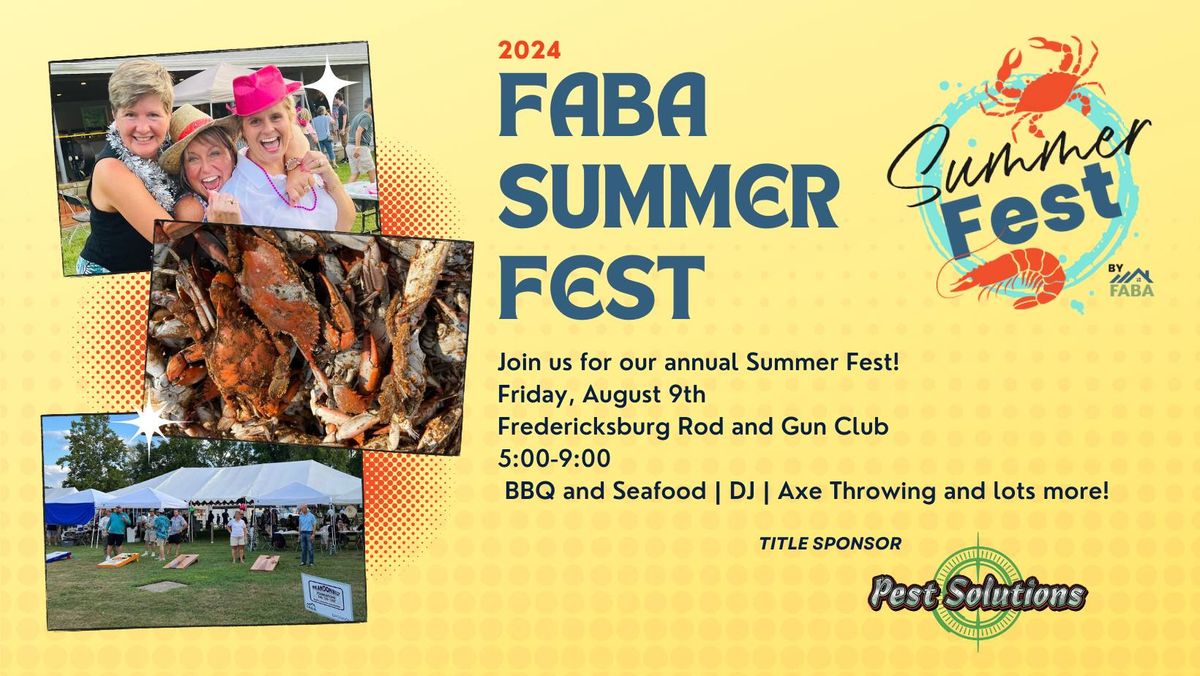 FABA 2024 Summer Fest
