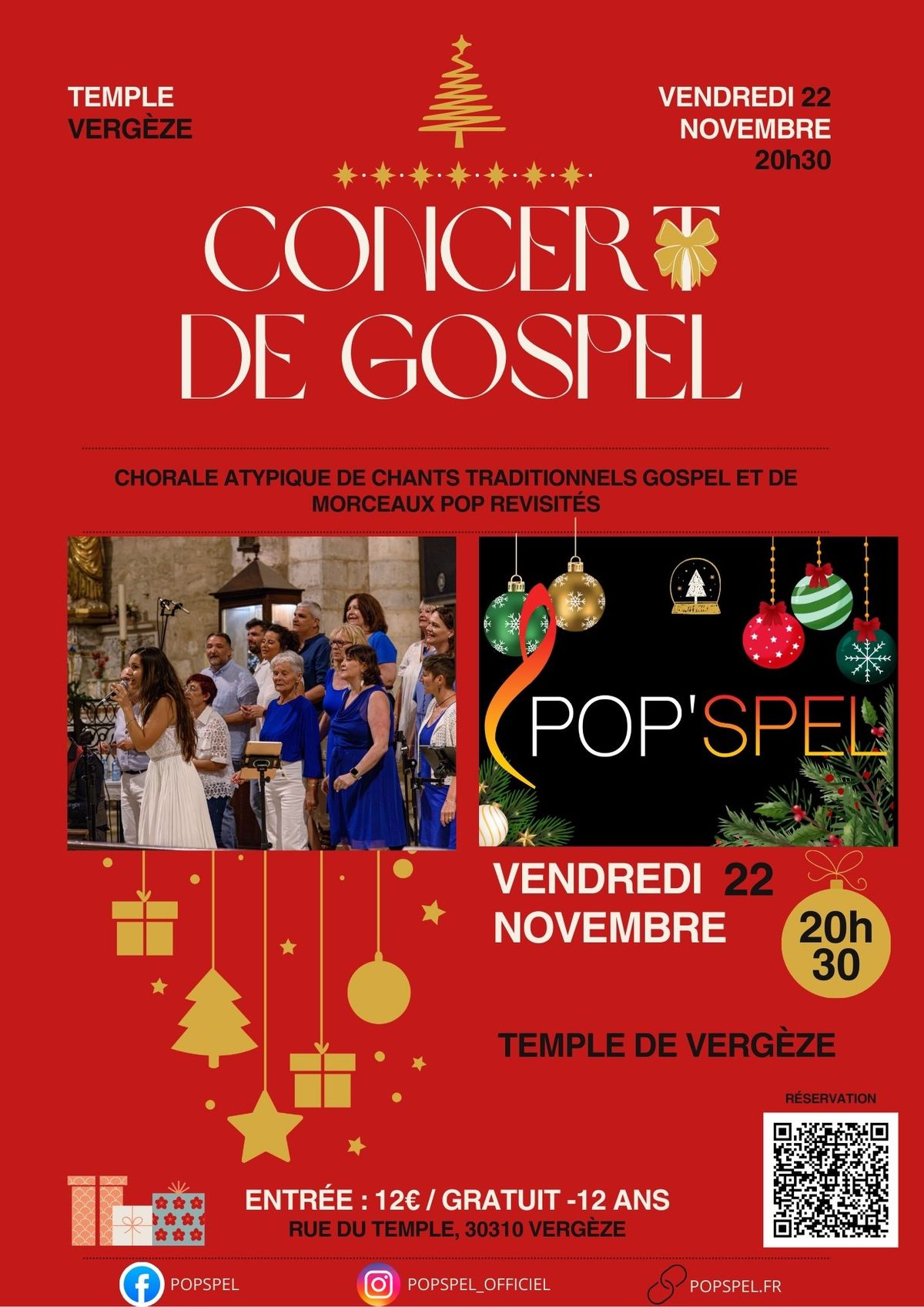 Concert de Gospel \u00e0 Verg\u00e8ze