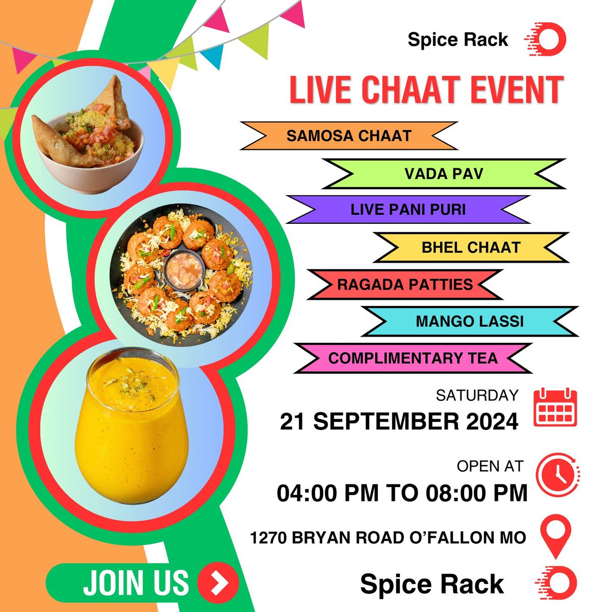 Live Chaat Event