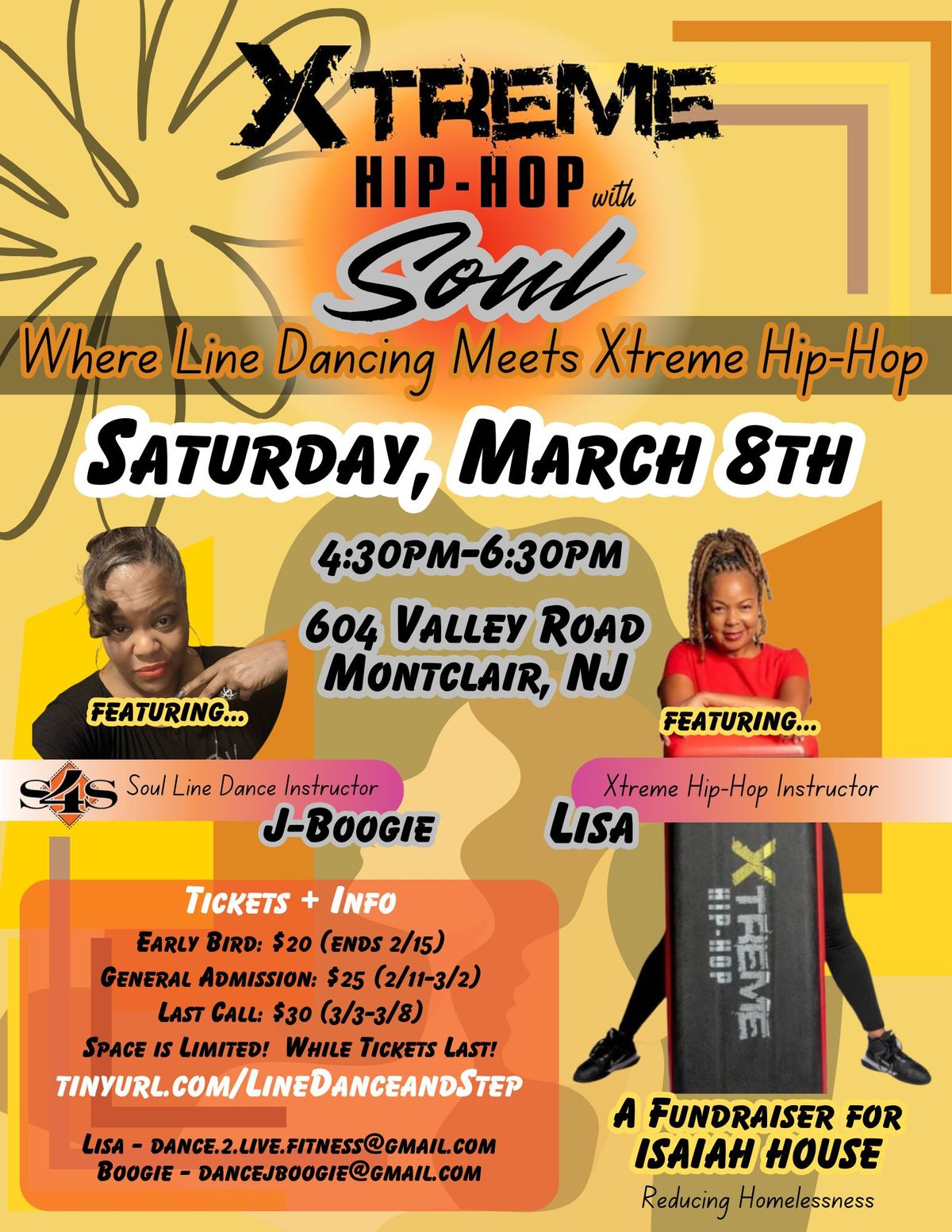 Soul Line Dance and Xtreme Hip Hop Pop Up