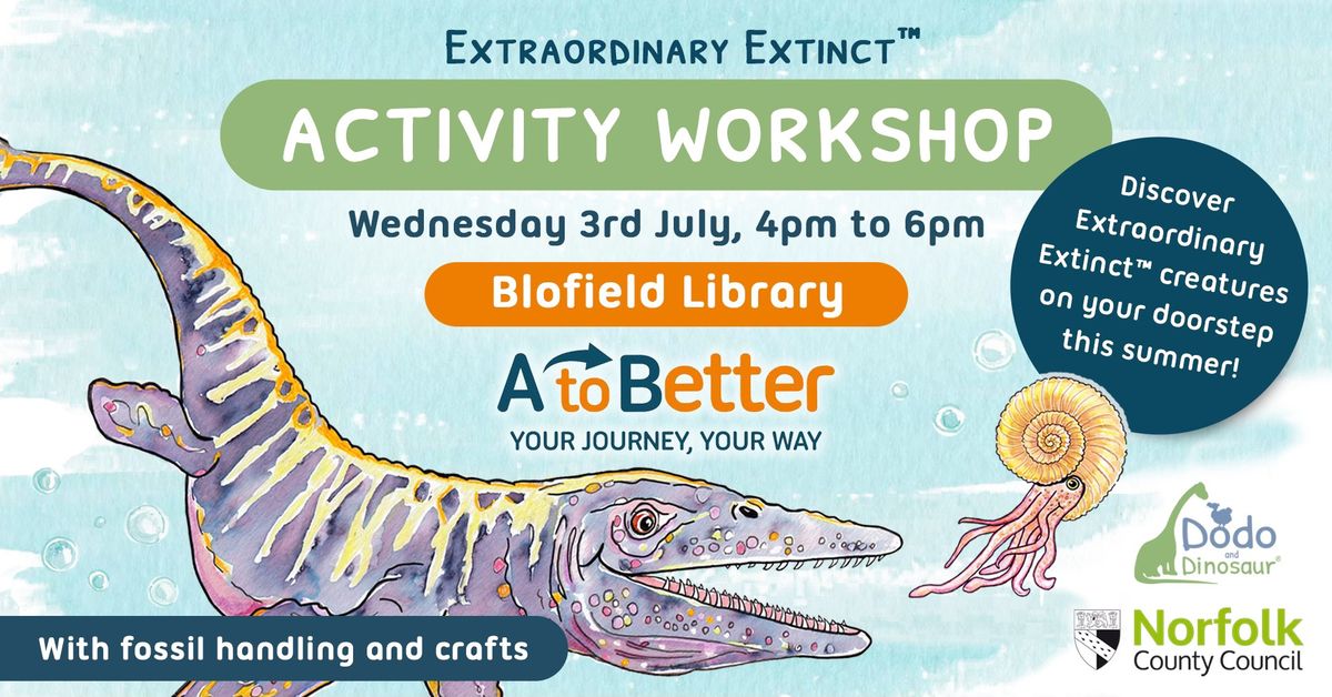 Extraordinary Extinct\u2122 Activity Workshop