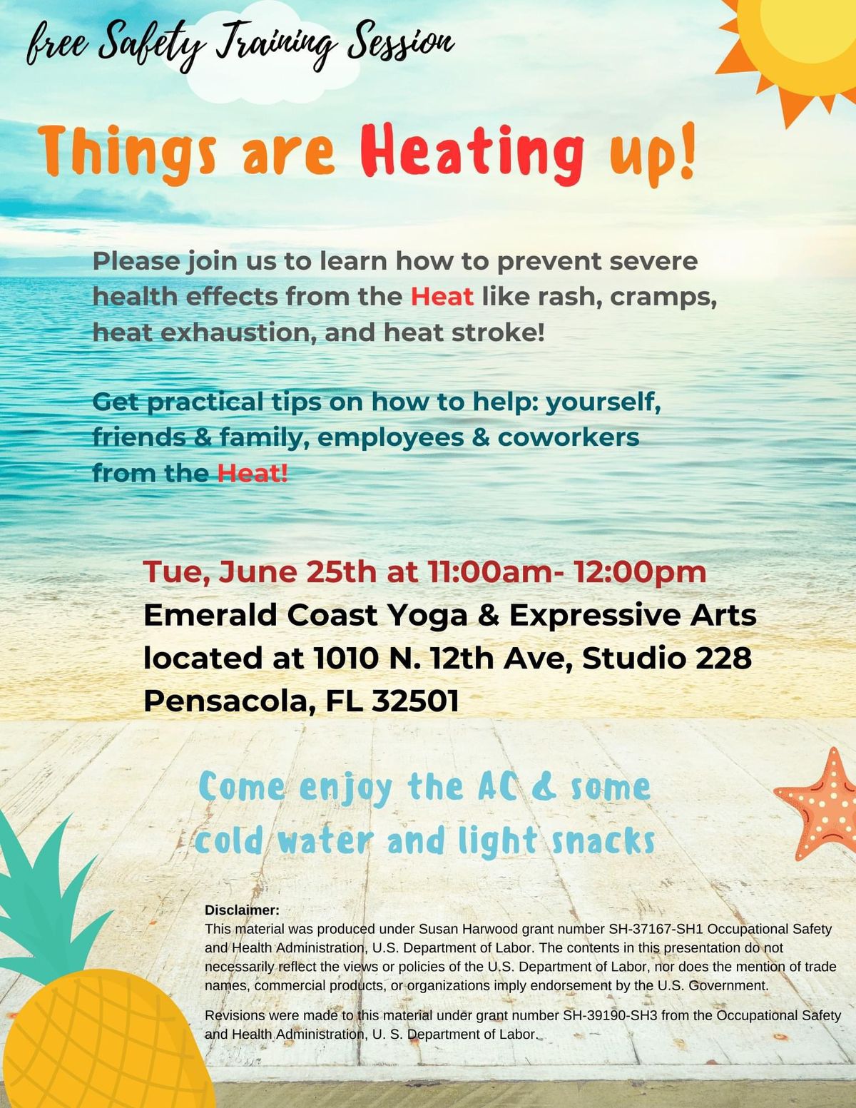 Free Heat Safety Training Session