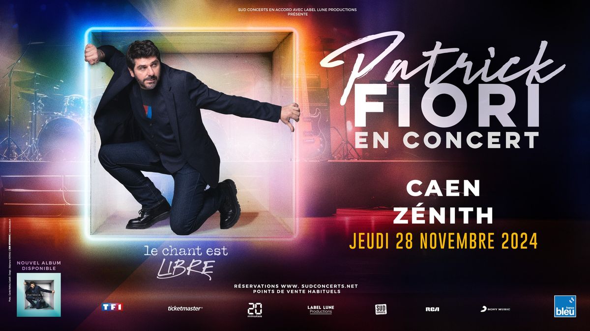 PATRICK FIORI \u2022 CAEN, Z\u00e9nith \u2022 28\/11\/2024