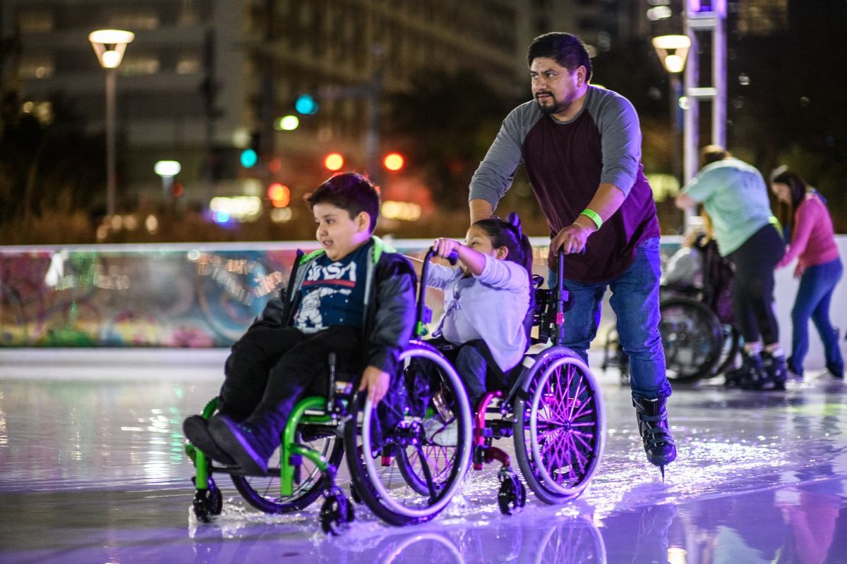 Inclusive Skater Nights at Green Mountain Energy Ice