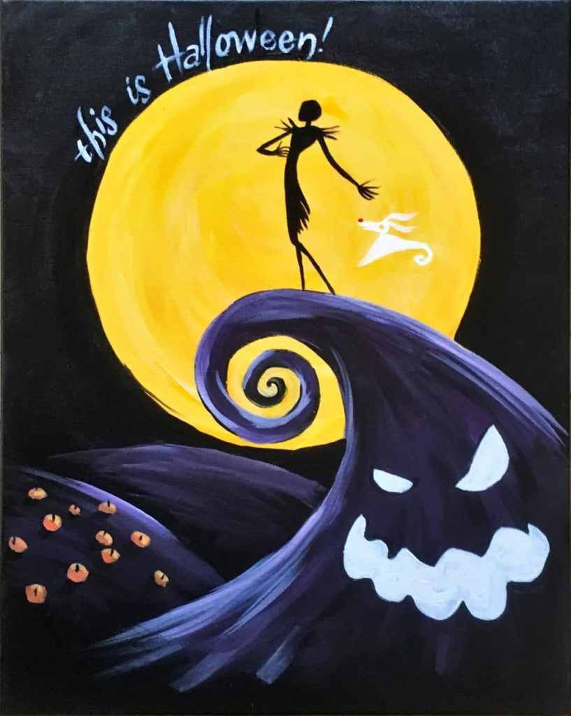 Paint Night! Jack the Pumpkin King!