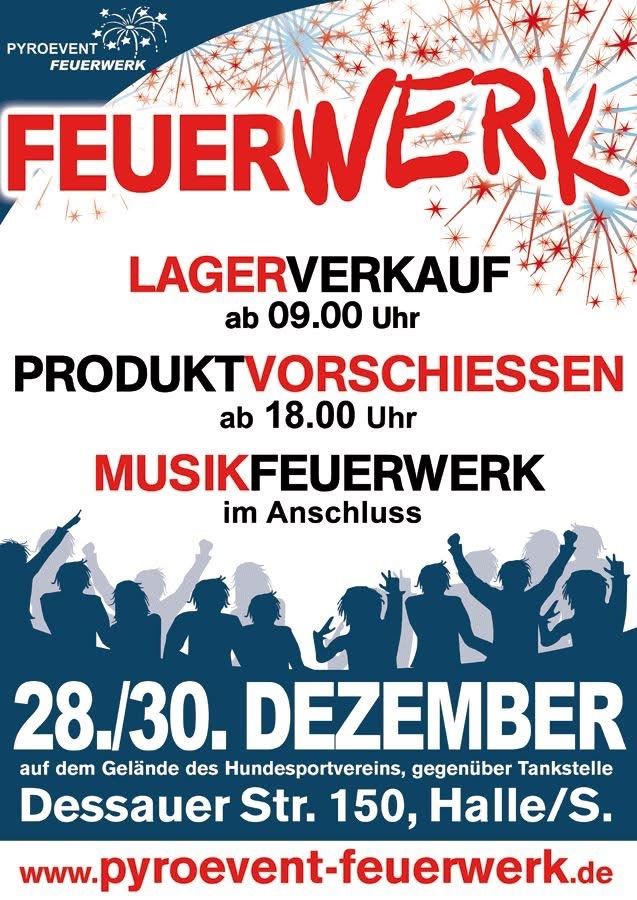 Silvesterverkauf-Pyroevent Feuerwerk