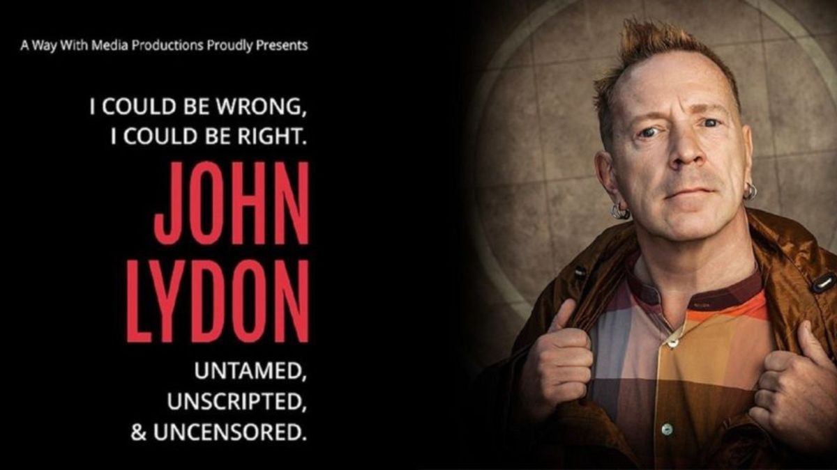 JOHN LYDON: I COULD BE WRONG, I COULD BE RIGHT