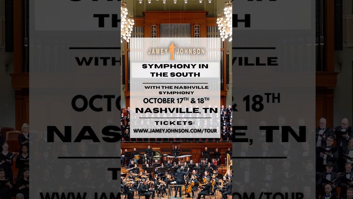 Jamey Johnson: Symphony In The South with the Nashville Symphony