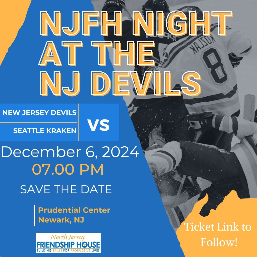 NJFH Night at the NJ Devils (NJ Devils vs Seattle Kraken)