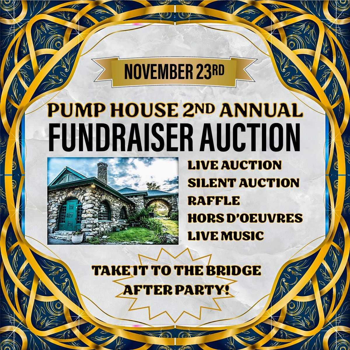 Pump House 2nd Annual Fundraiser Auction