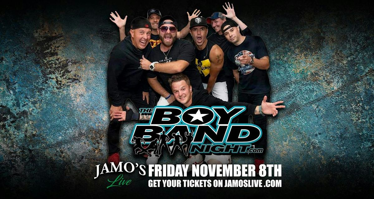 The Boy Band Night at Jamo's Live