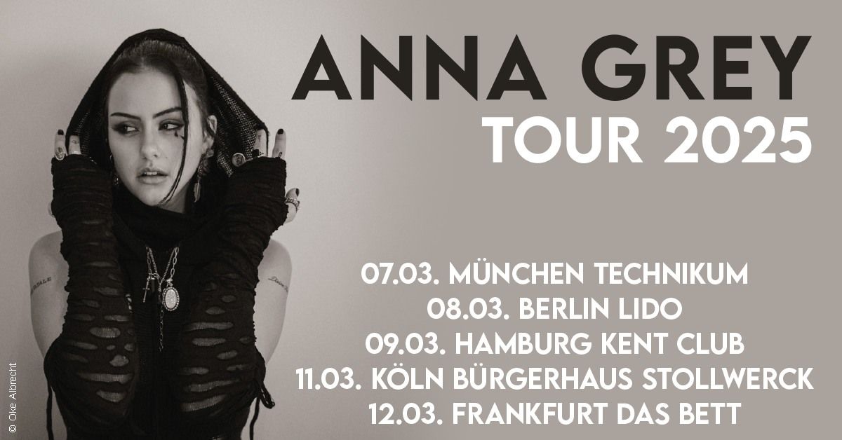 Anna Grey - Tour 2025 | K\u00f6ln