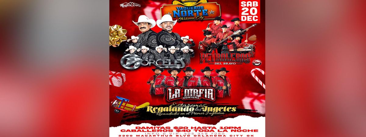 LOS CORCELES DE LINARES, LOS PETROLEROS DEL BRAVO & LA MAFIA NORTE\u00d1A