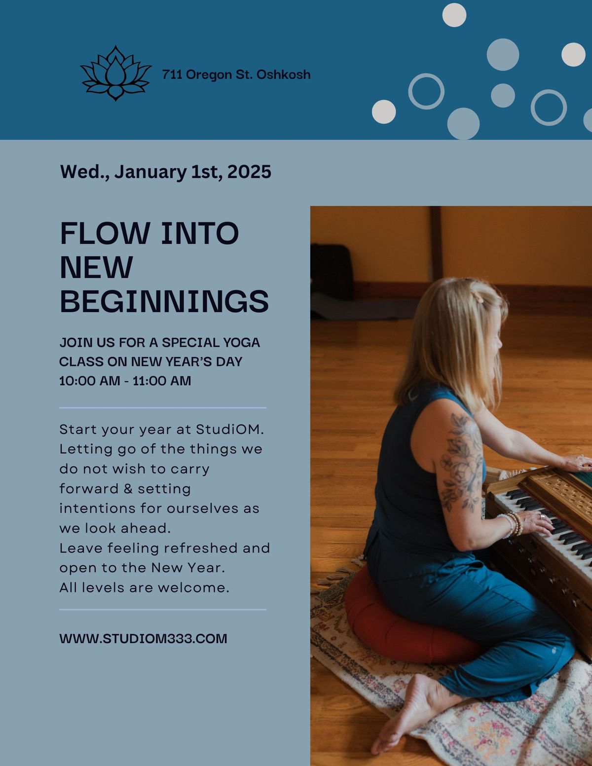 Flow Into New Beginnings