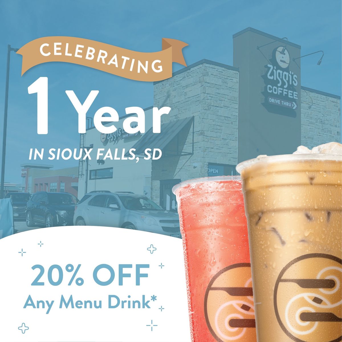 Ziggis Sioux Falls one-year Anniversary! \ud83e\ude75