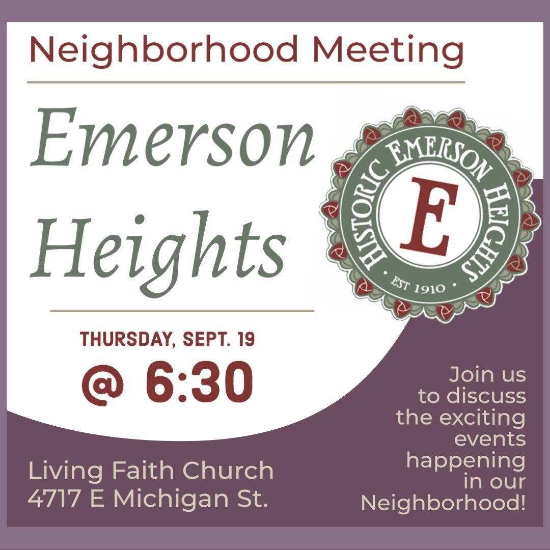 Emerson Heights Neighborhood Meeting