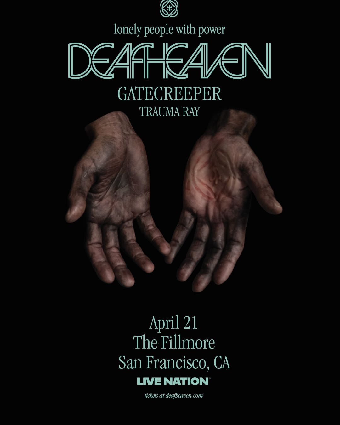 Deafheaven at Fillmore San Francisco