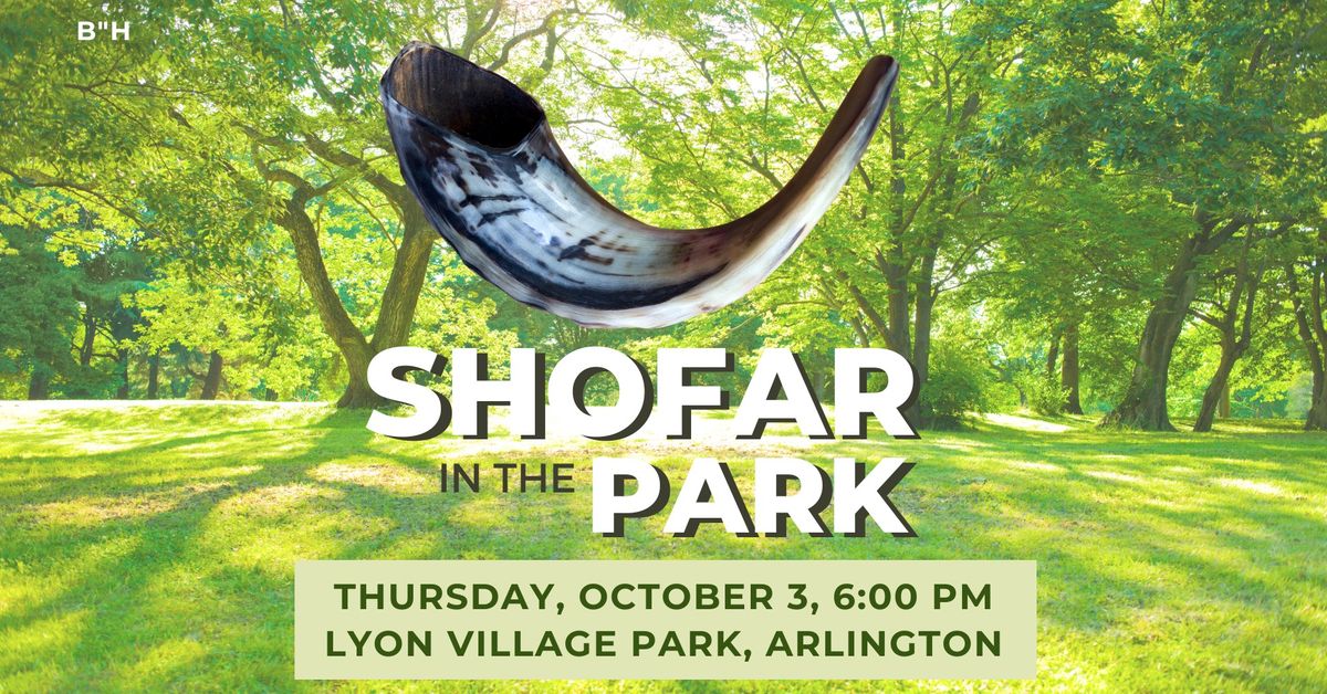 Shofar in The Park, Lyon Village Park, Arlington, VA