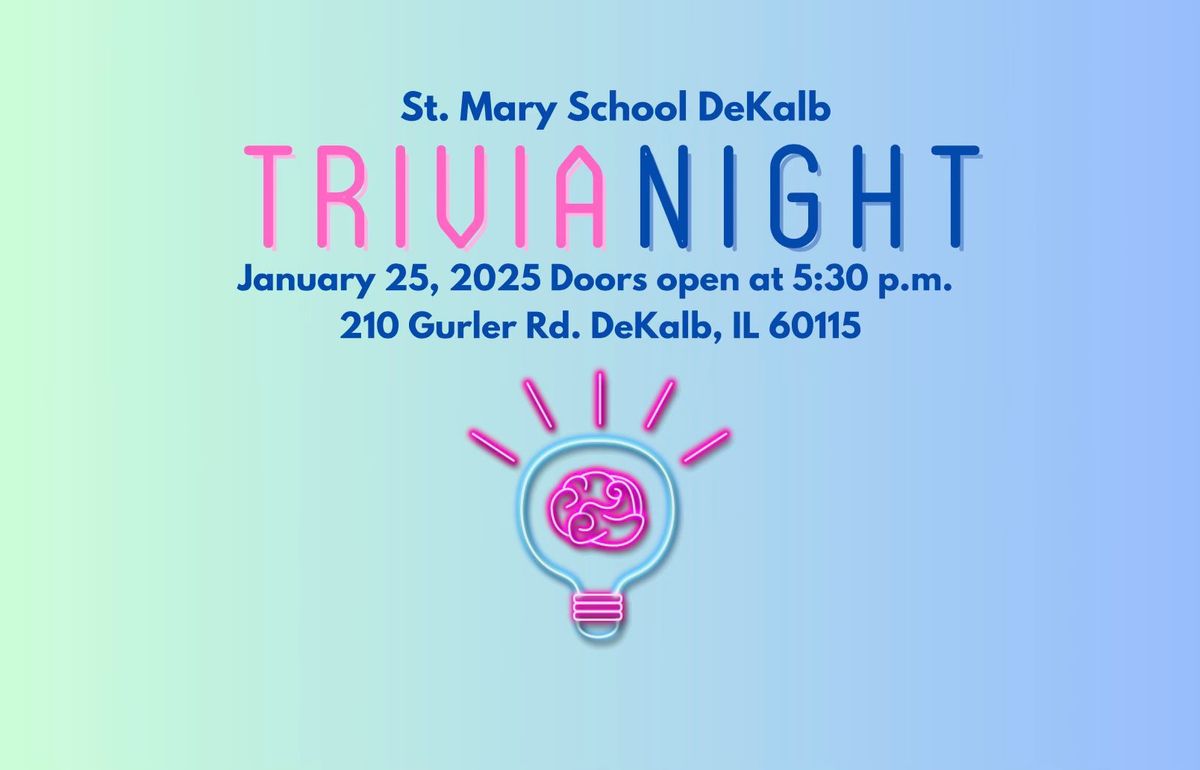 Adult Trivia Night