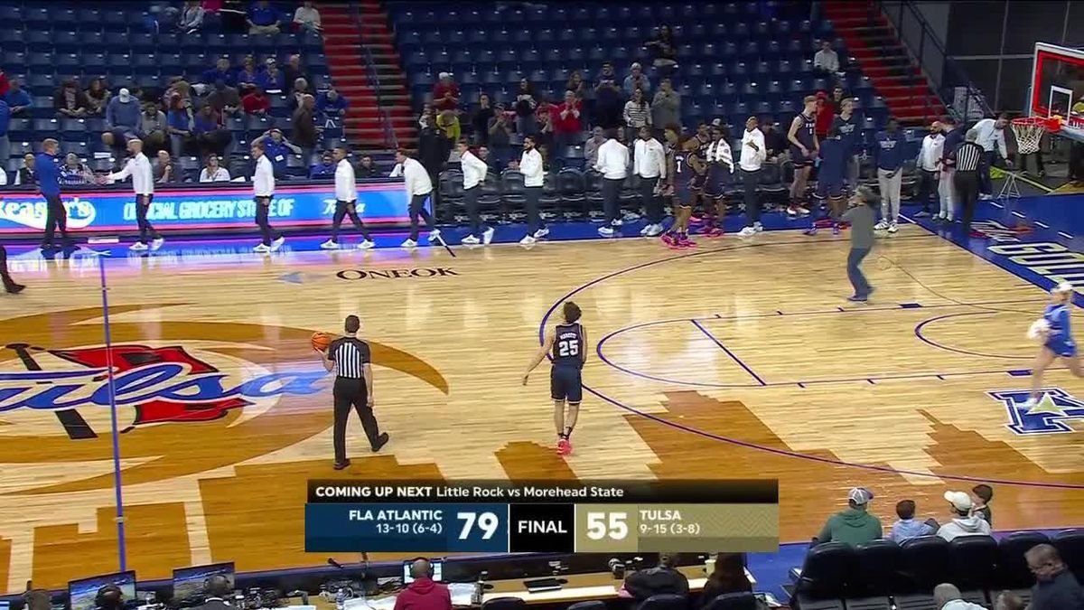 Tulsa Golden Hurricane at Florida Atlantic Owls Mens Basketball at Eleanor R Baldwin Arena