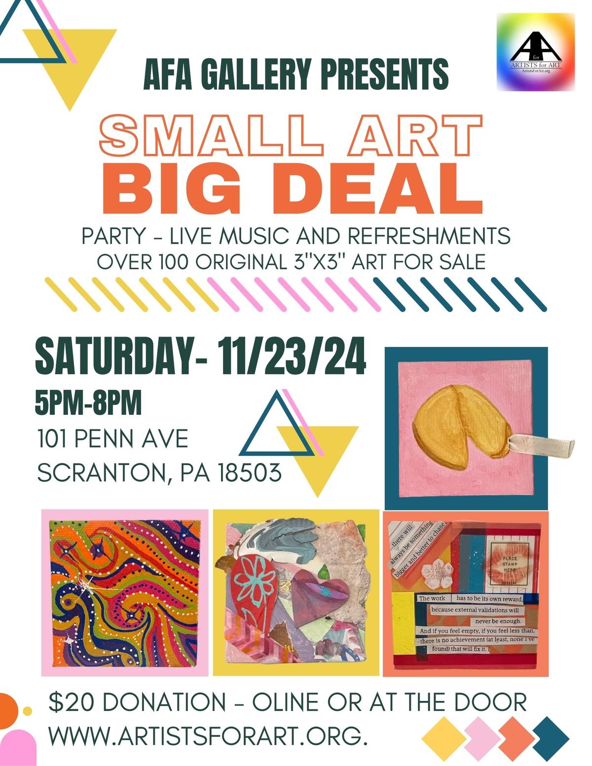 small art BIG DEAL - Fundraising Event