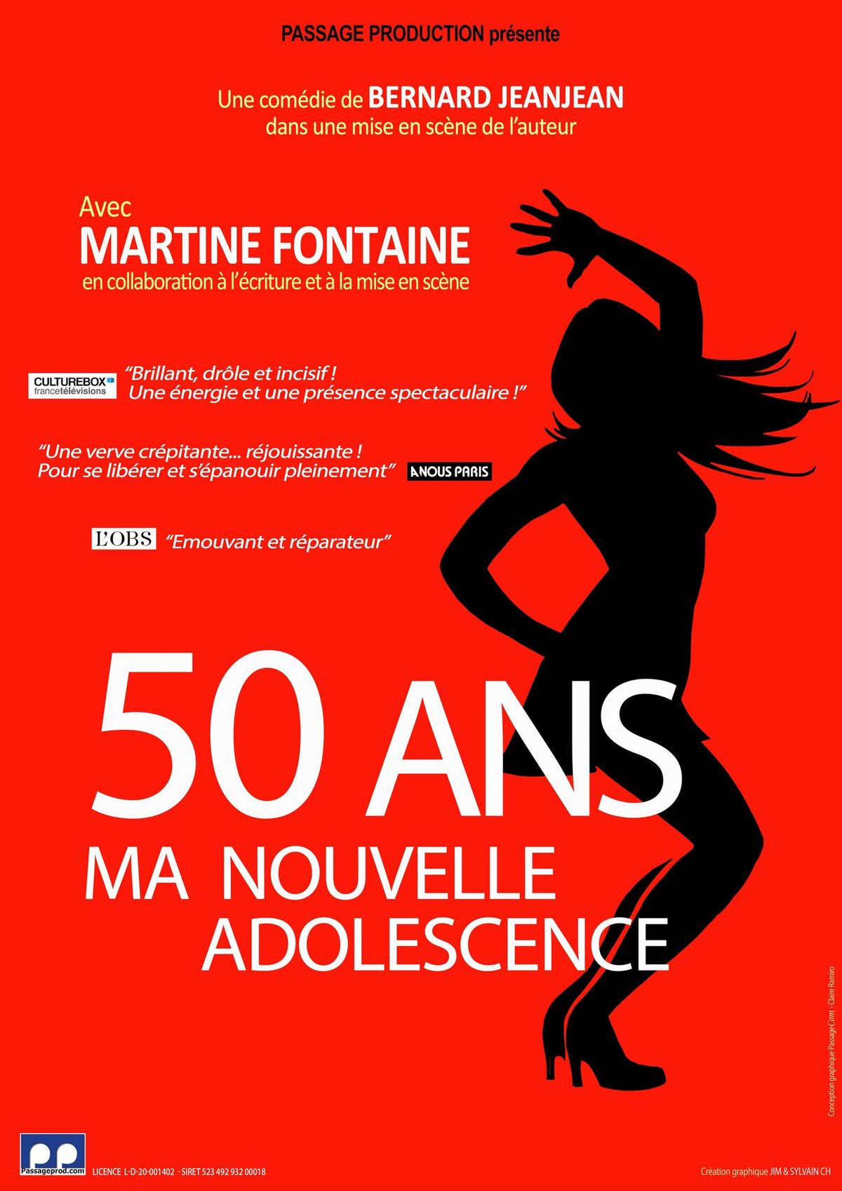 MARTINE FONTAINE dans 50 ANS MA NOUVELLE ADOLESCENCE