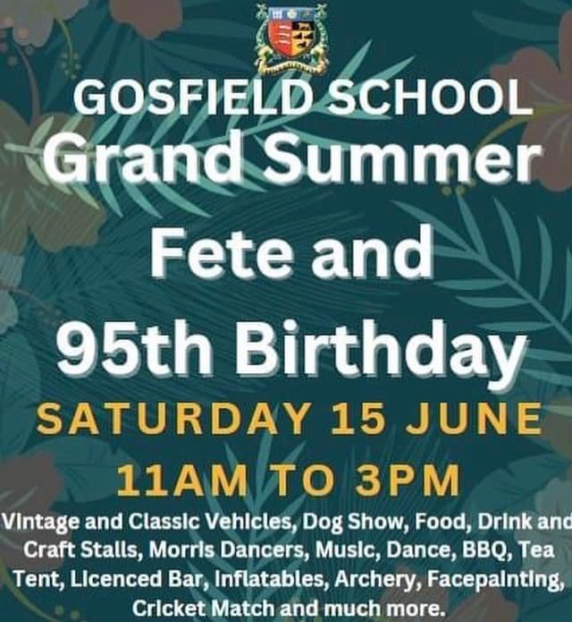 Gosfield School Grand Summer Fete