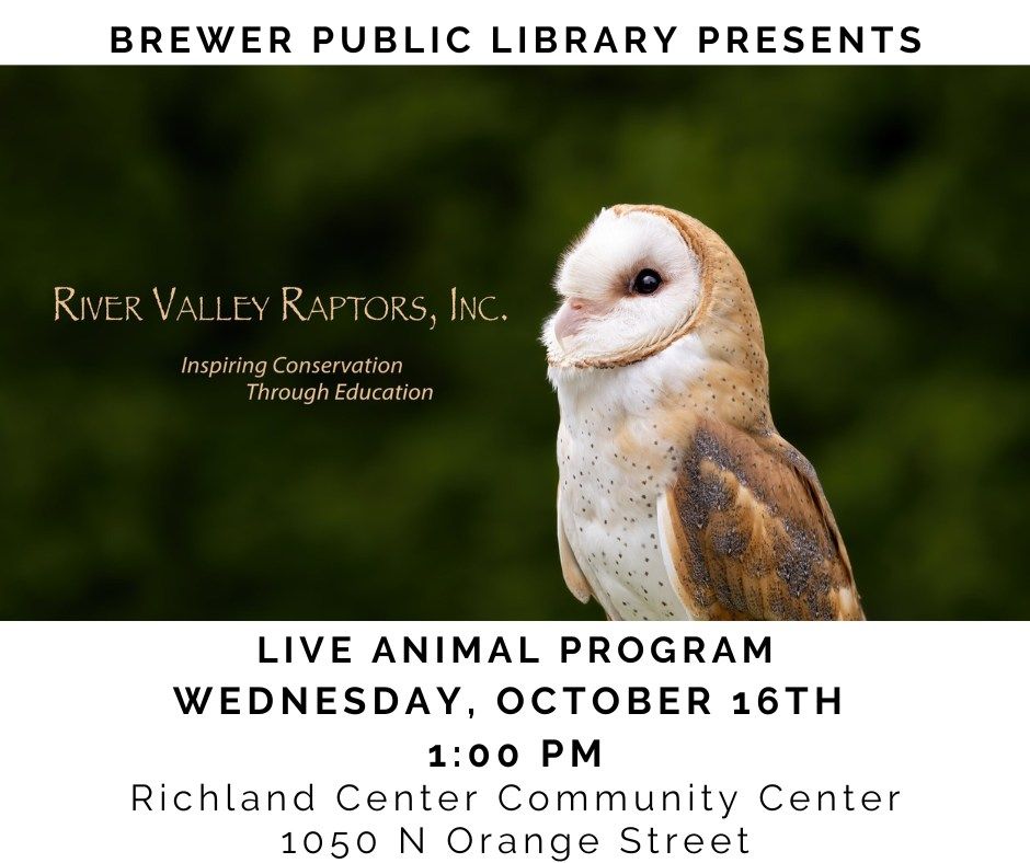 River Valley Raptors, Inc. Live Animal Program