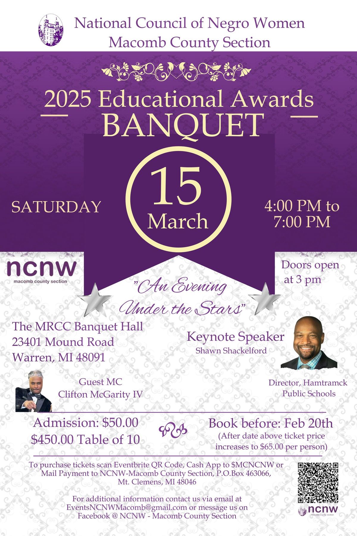 2025 EDUCATIONAL AWARDS BANQUET