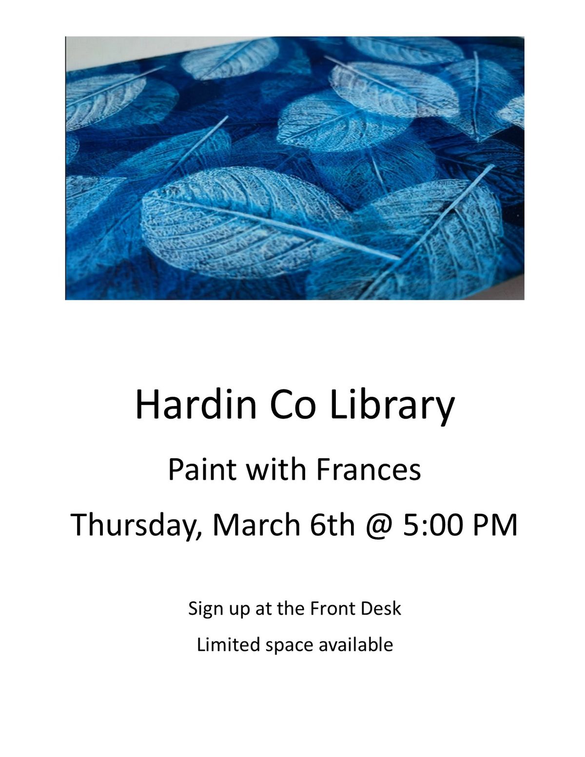 Paint with Frances