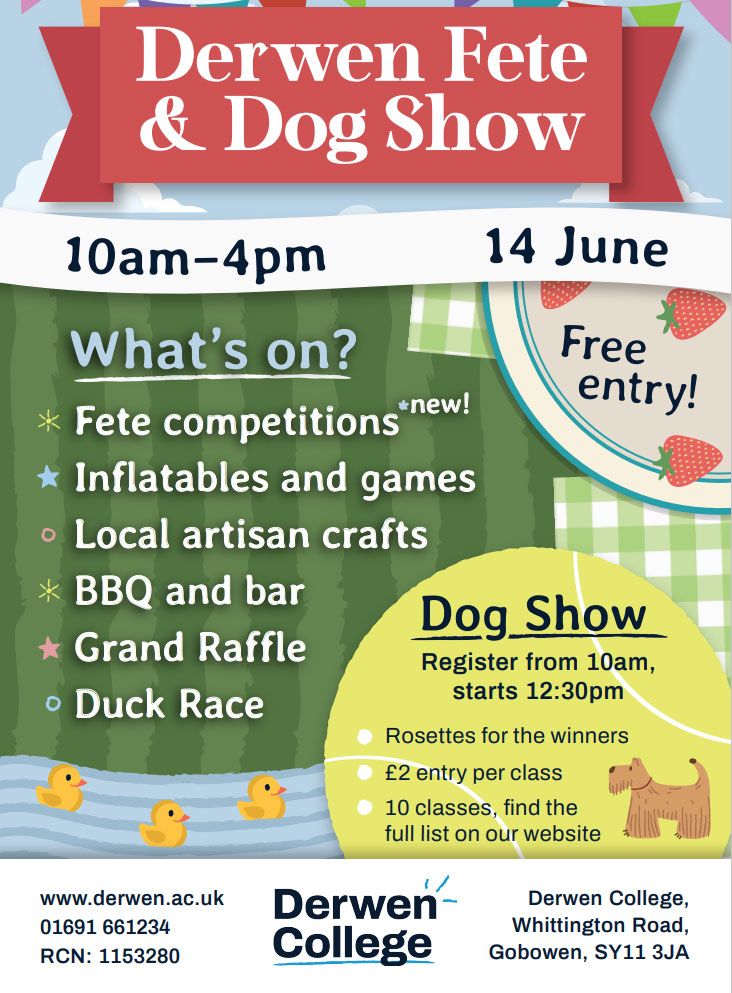 Derwen College Fete and Dog Show