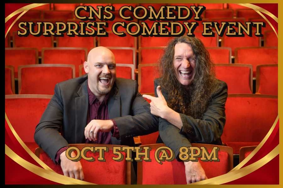 CNS Suprise Comedy Event at Lyric Theatre Stuart Saturday Oct 5th! But who will be there? 