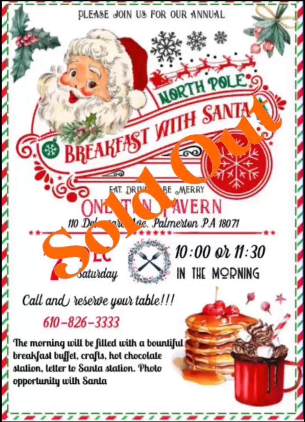 Breakfast with Santa