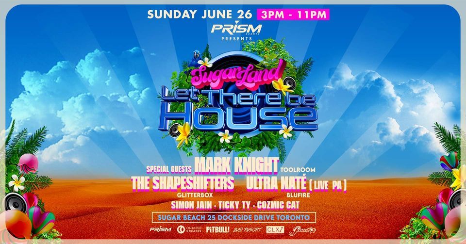 SugarLand festival presents Let there be House