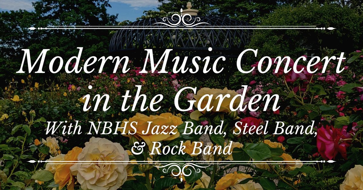 Modern Music Concert in the Garden