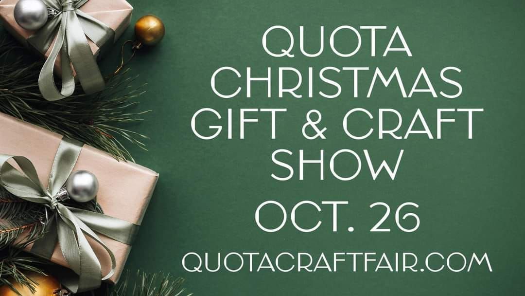 Quota Club Christmas Gift & Craft Show - Vendor 