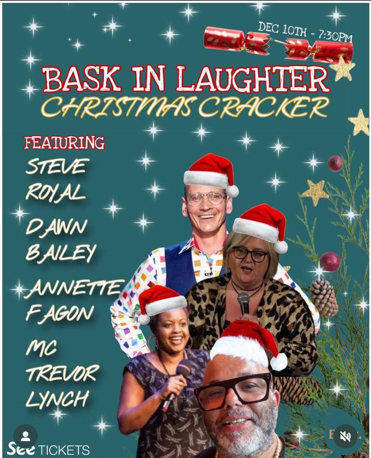 Bask In Laughter - Christmas Cracker