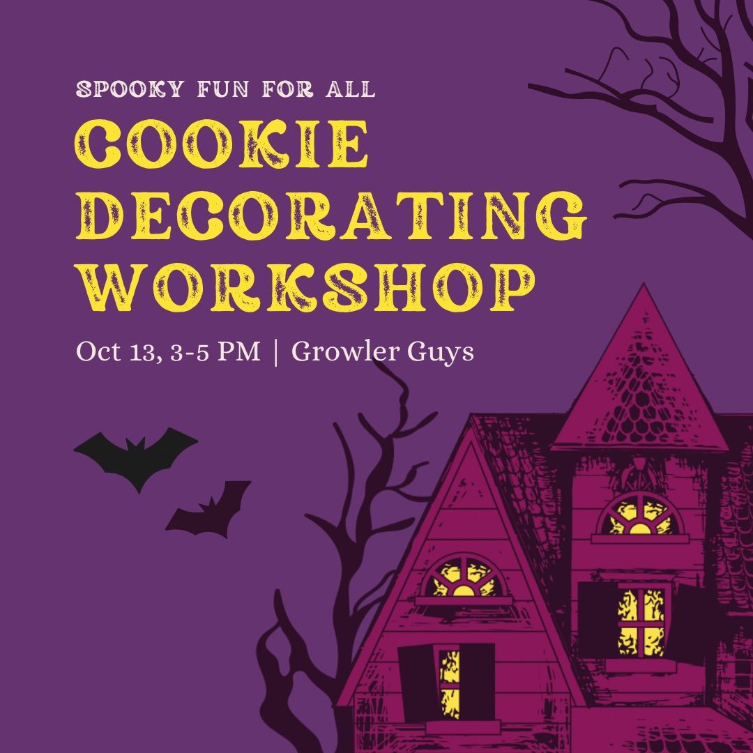 Halloween Cookie Decorating Workshop